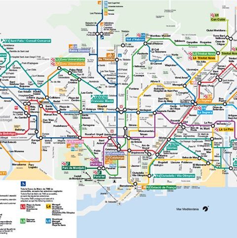 Общественный транспорт в Испании